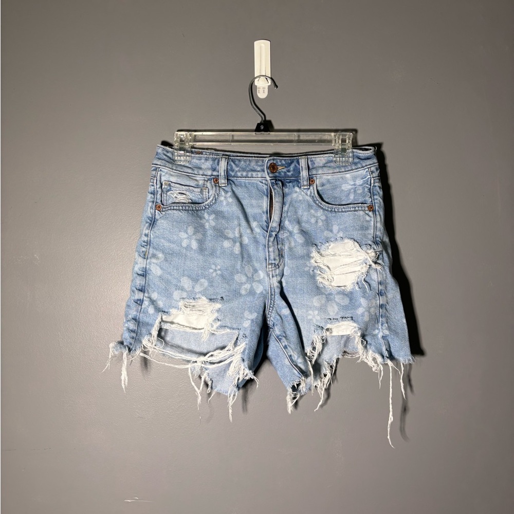 American Eagle Highest Rise Baggy Short Womens Size 6 - Picture 2 of 5